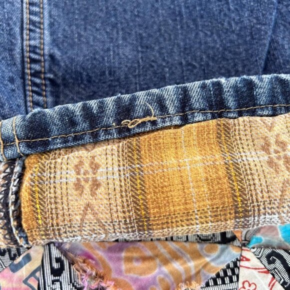 Wrangler Womens Flannel Lined Blue Jeans "Real as Wrangler" 10x30 - Picture 5 of 8